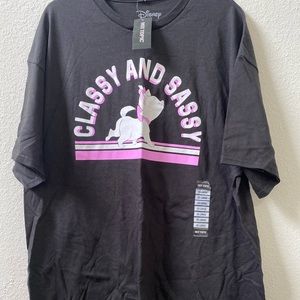 Disney The Aristocats Black T-shirt - size XXL